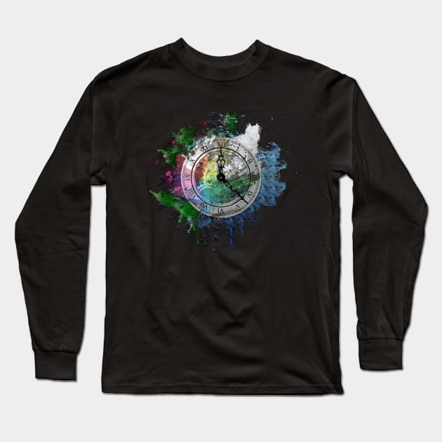 Out of time Long Sleeve T-Shirt by Sinmara